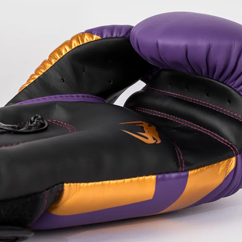 Venum Elite Boxing Gloves Dark Purple