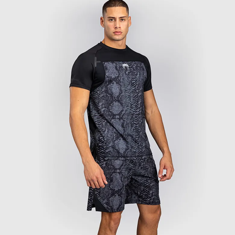 Venum G-Fit Scales Dry Tech T-shirt Black/Charcoal Grey