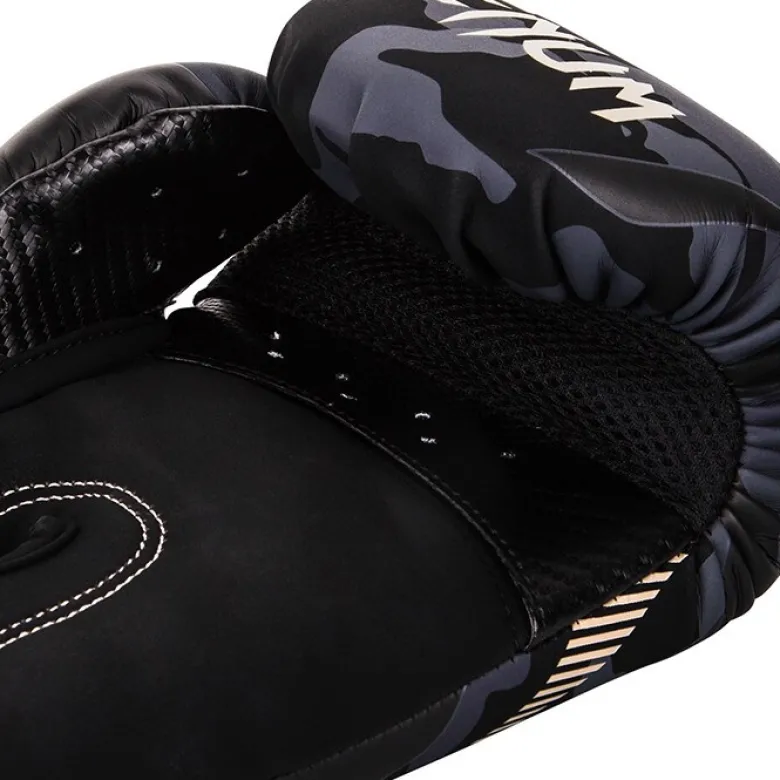 Venum Impact Boxing Gloves, Dark Camo/Sand