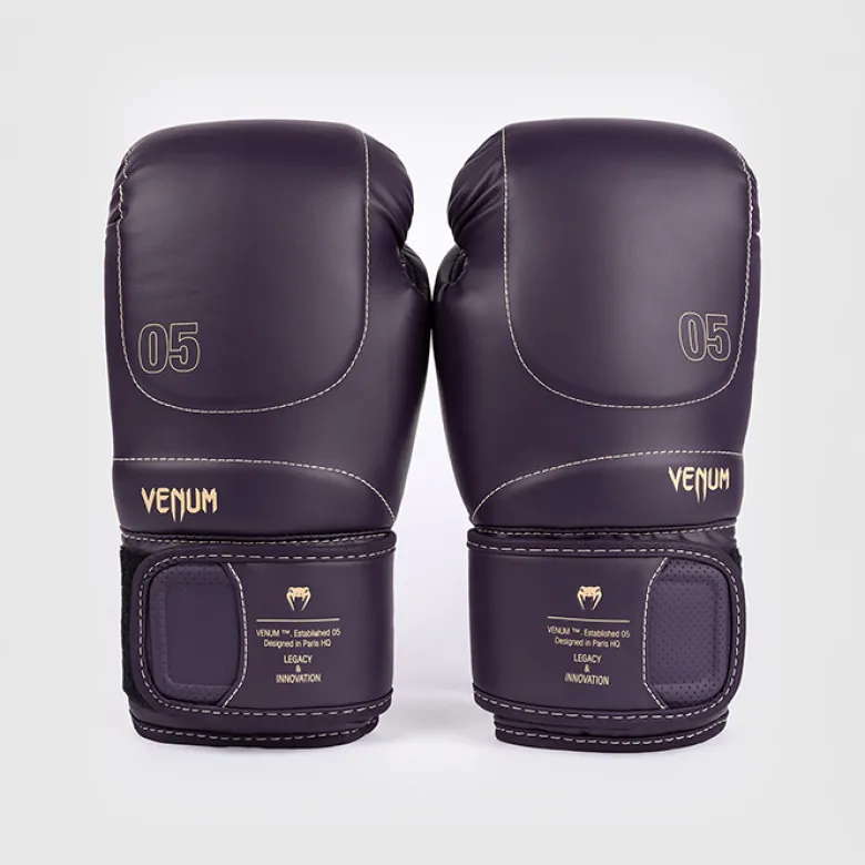 Venum Impact Evo Boxing Gloves Deep Purple