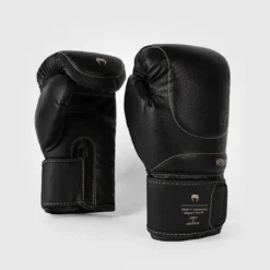 Venum Impact Evo Scales Boxing Gloves Black