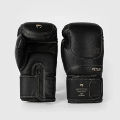 Venum Impact Evo Scales Boxing Gloves Black