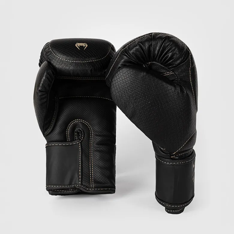 Venum Impact Evo Scales Boxing Gloves Black