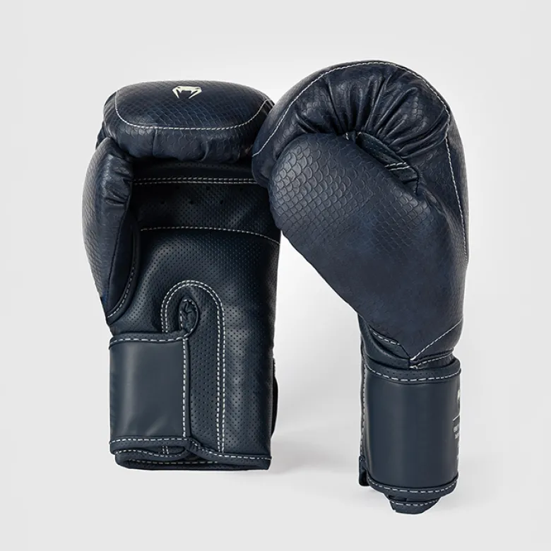 Venum Impact Evo Scales Boxing Gloves Midnight Blue