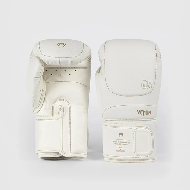 Venum Impact Evo Scales Boxing Gloves Ivory