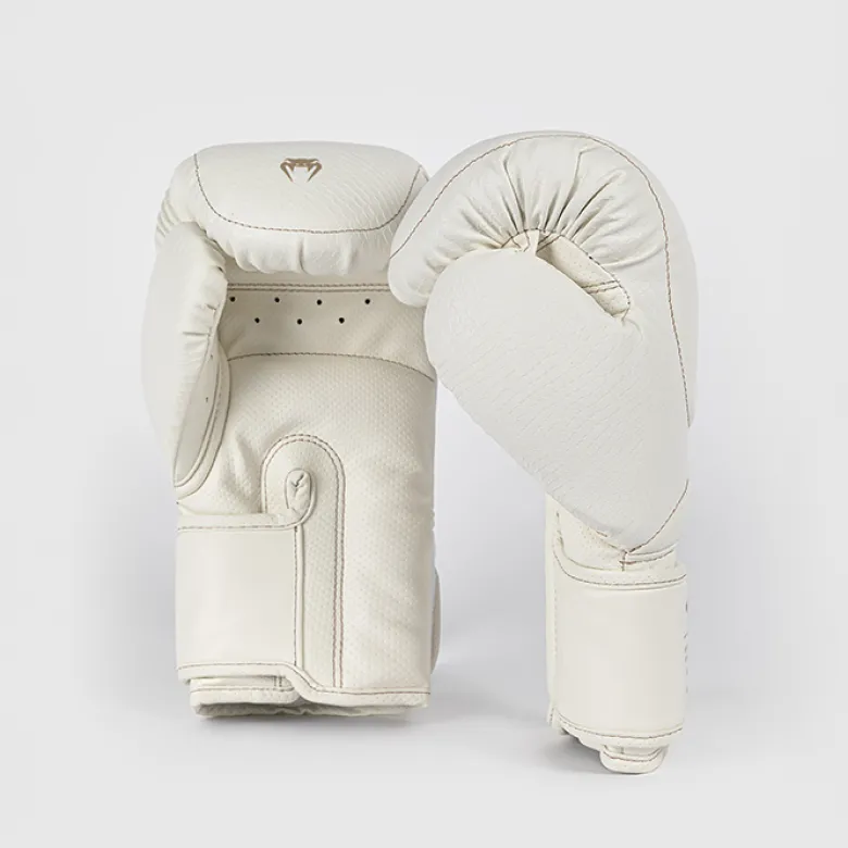 Venum Impact Evo Scales Boxing Gloves Ivory