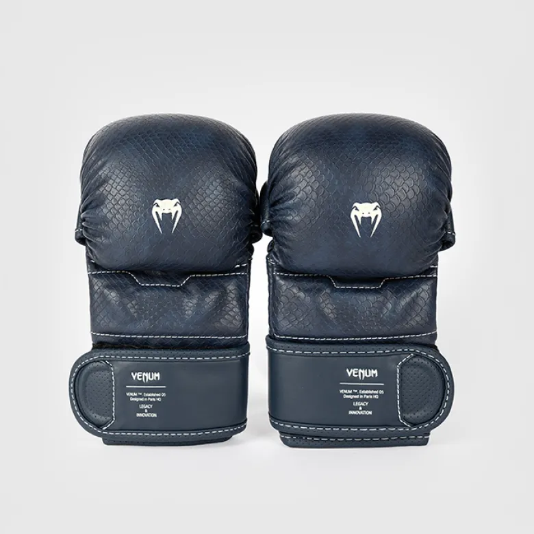 Venum Impact Evo Scales MMA Gloves Midnight Blue