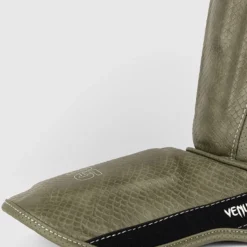 Venum Impact Evo Scales Shinguards Army Green