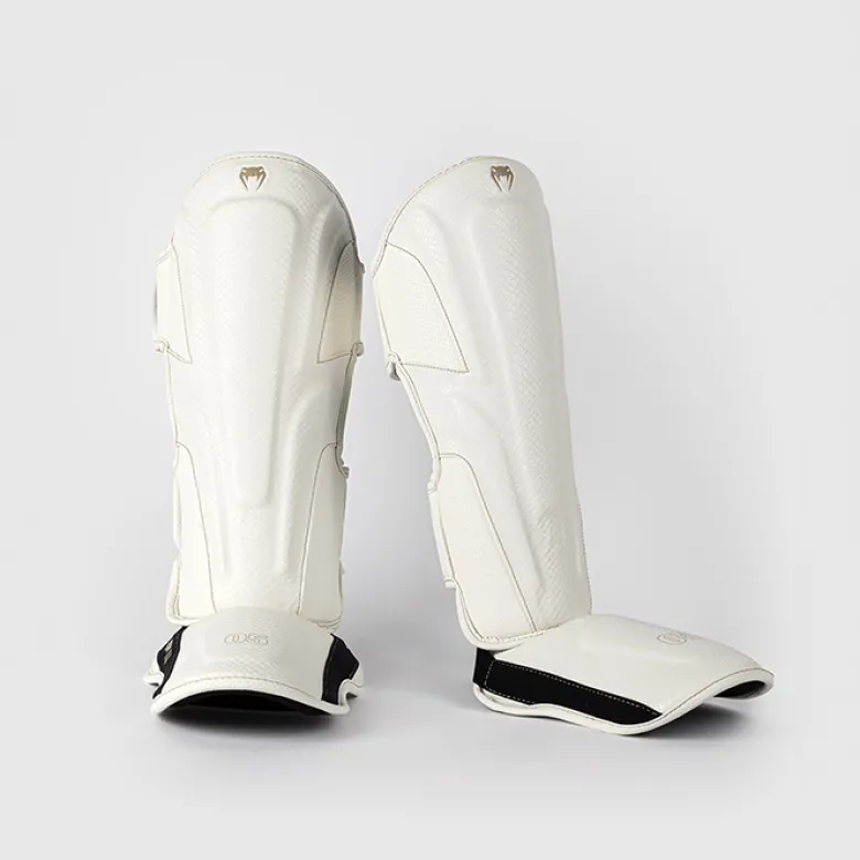 Venum Impact Evo Scales Shinguards Ivory