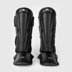 Venum Impact Evo Scales Shinguards Black