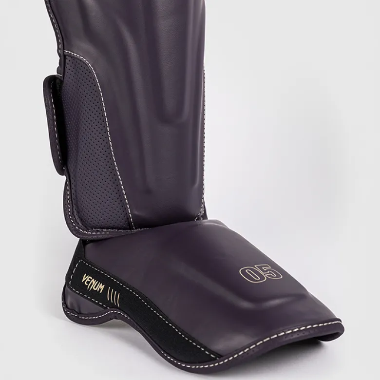Venum Impact Evo Shinguards Deep Purple
