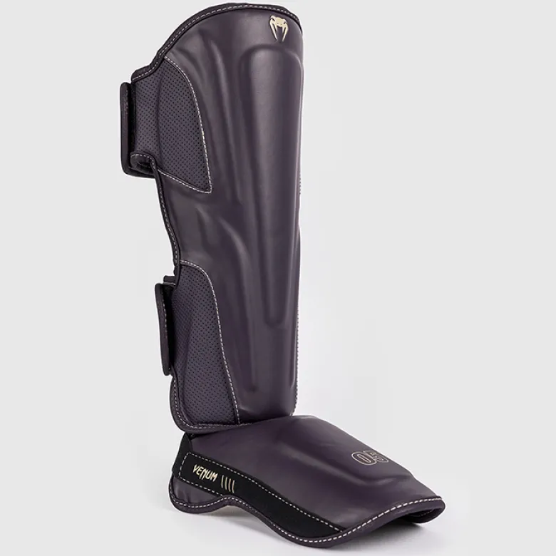 Venum Impact Evo Shinguards Deep Purple
