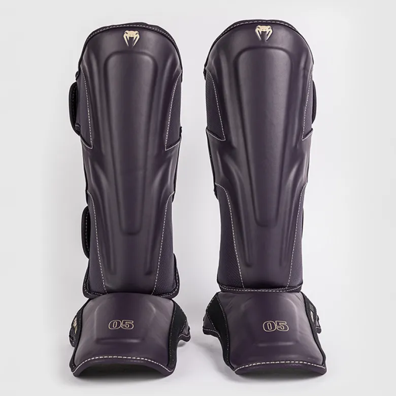Venum Impact Evo Shinguards Deep Purple