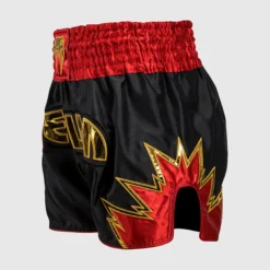 Venum Inferno Muay Thai Shorts Black/Gold/Red