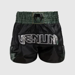 Venum Inferno Muay Thai Shorts Deep Black/Khaki