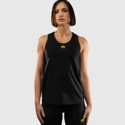 Venum Lazer Women's Dry Tech Tank Top Black/Yellow