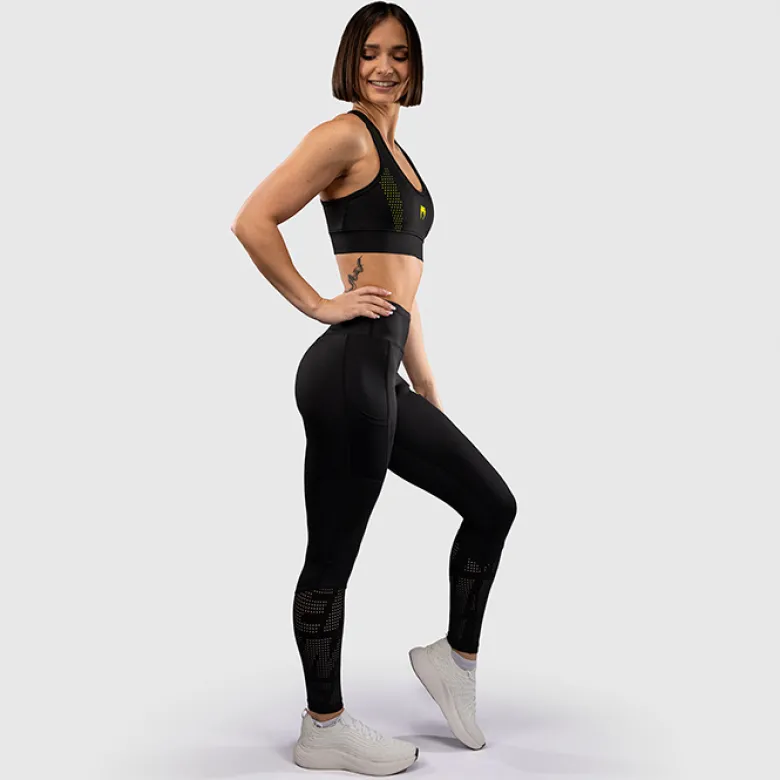 Venum Lazer Women's Leggings Black/Yellow