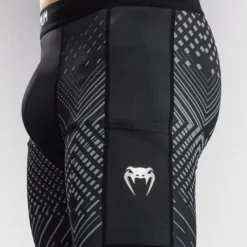 Venum Midnight Fury Spats Black/Grey/Silver