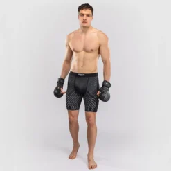 Venum Midnight Fury Vale Tudo Shorts Black/Grey/Silver