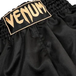 Venum Muay Thai Shorts Classic, Black/Gold