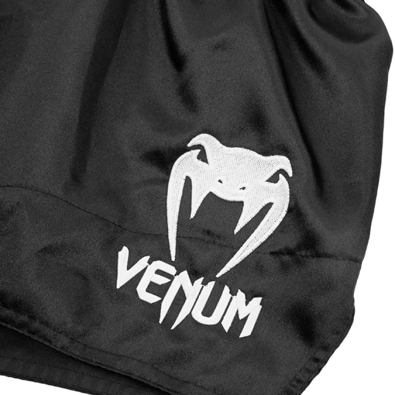 Venum Muay Thai Shorts Classic - Black/White