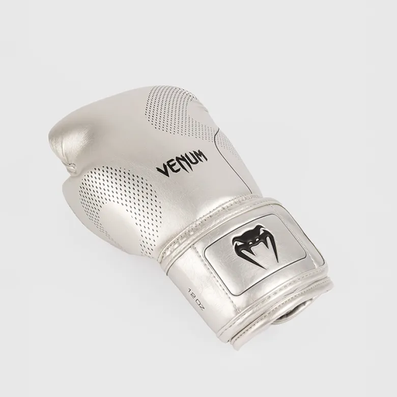 Venum Nexus Boxing Gloves Silver/Black