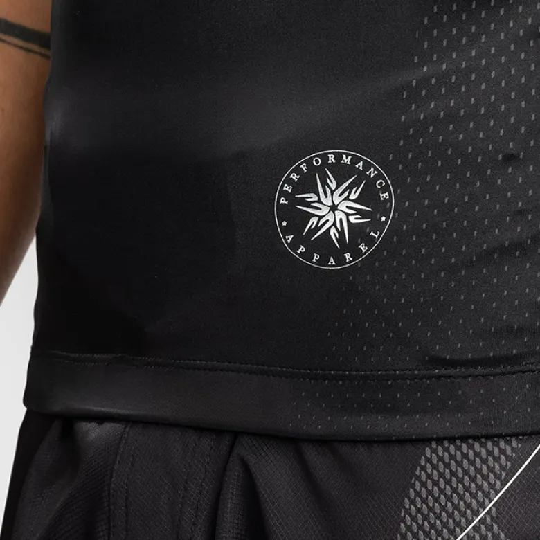 Venum Nexus Rashguards Short Sleeves Black/Silver