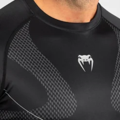 Venum Nexus Rashguards Short Sleeves Black/Silver