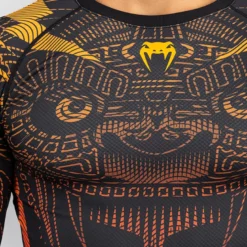 Venum Quetzal Fury Rashguards Longsleeves Black/Fury Red/Tangerine