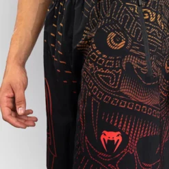 Venum Quetzal Fury Training Shorts Black/Fury Red/Tangerine