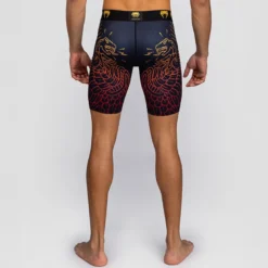 Venum Quetzal Fury Vale Tudo Shorts Black/Fury Red/Tangerine