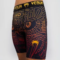 Venum Quetzal Fury Vale Tudo Shorts Black/Fury Red/Tangerine