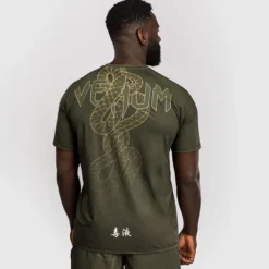 Venum Serpenti Dry Tech T-shirt Kaki/Bronze/Ivory