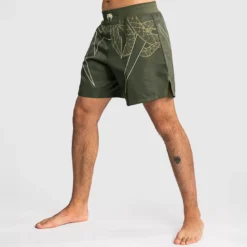 Venum Serpenti Fightshorts Kaki/Bronze/Ivory