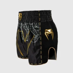 Venum Serpenti Muay Thai Shorts Black/Silver/Gold