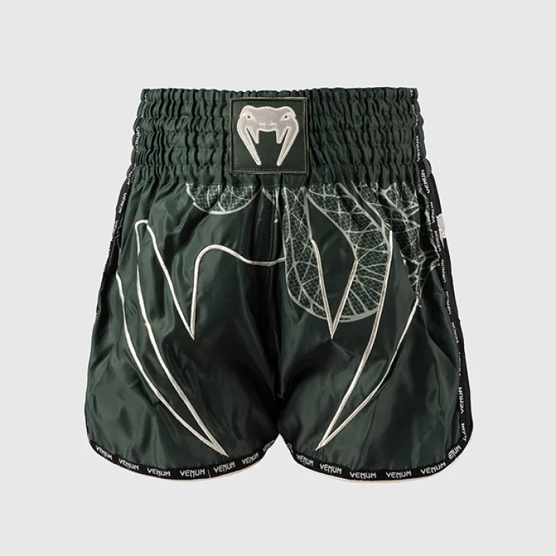 Venum Serpenti Muay Thai Shorts Kaki/Bronze/Ivory