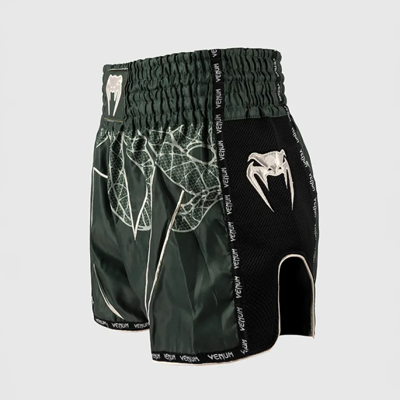 Venum Serpenti Muay Thai Shorts Kaki/Bronze/Ivory