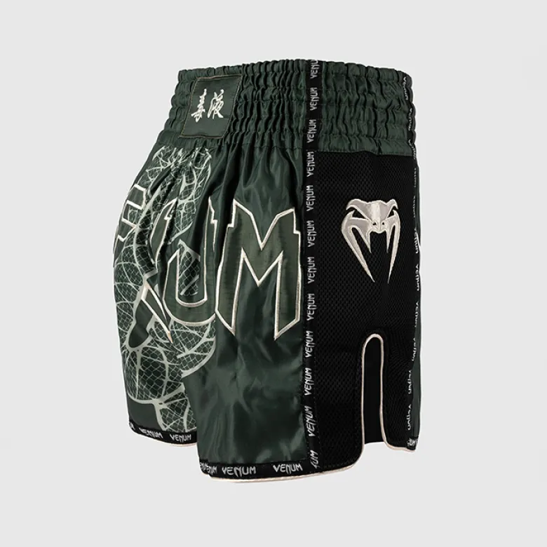 Venum Serpenti Muay Thai Shorts Kaki/Bronze/Ivory