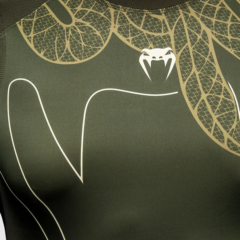 Venum Serpenti Rashguards Sleeveless Kaki/Bronze/Ivory