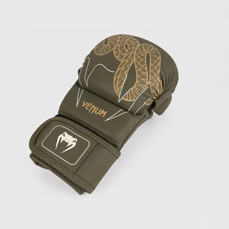 Venum Serpenti Sparring Gloves Kaki/Bronze/Ivory