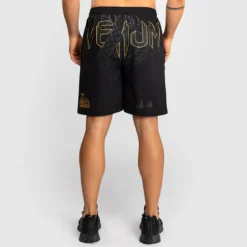 Venum Serpenti Training Shorts Black/Silver/Gold