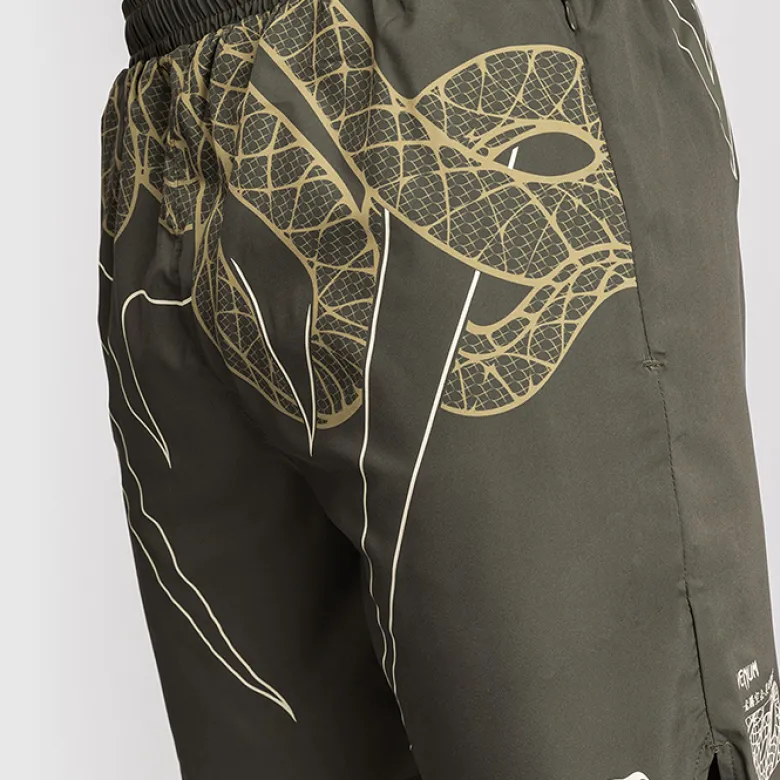 Venum Serpenti Training Shorts Kaki/Bronze/Ivory