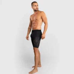 Venum Serpenti Vale Tudo Shorts Black/Silver/Gold