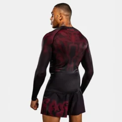 Venum Spectre Long Sleeve Rashguard Black/Red