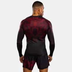Venum Spectre Long Sleeve Rashguard Black/Red