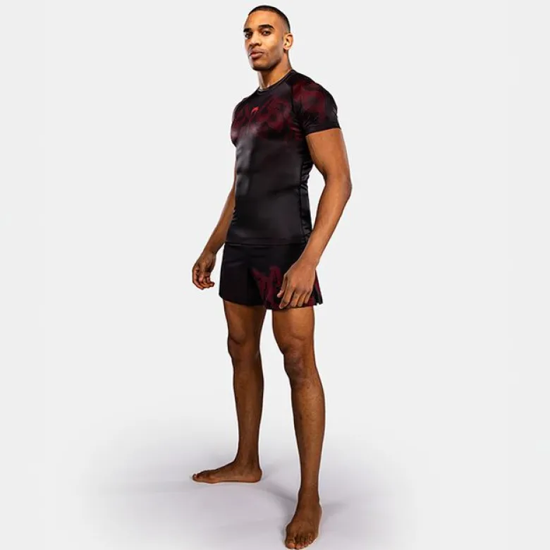 Venum Spectre Short Sleeves Rashguards Black/Red