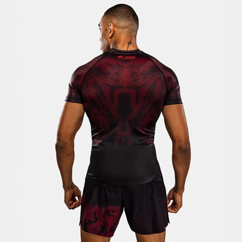 Venum Spectre Short Sleeves Rashguards Black/Red