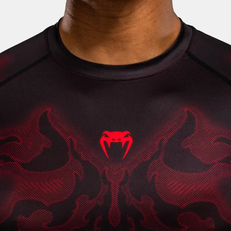 Venum Spectre Short Sleeves Rashguards Black/Red