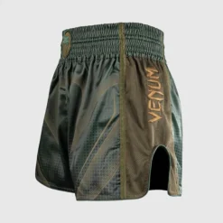 Venum Stealth Muay Thai Shorts Khaki/Dark Green