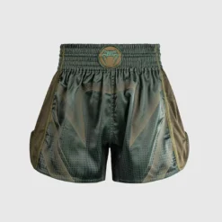 Venum Stealth Muay Thai Shorts Khaki/Dark Green